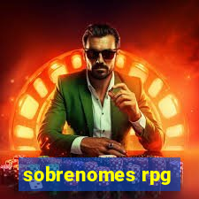 sobrenomes rpg